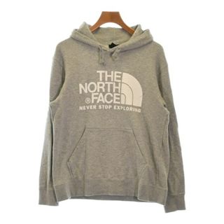 THE NORTH FACE ザノースフェイス パーカー M グレー 【古着】【中古】(パーカー)