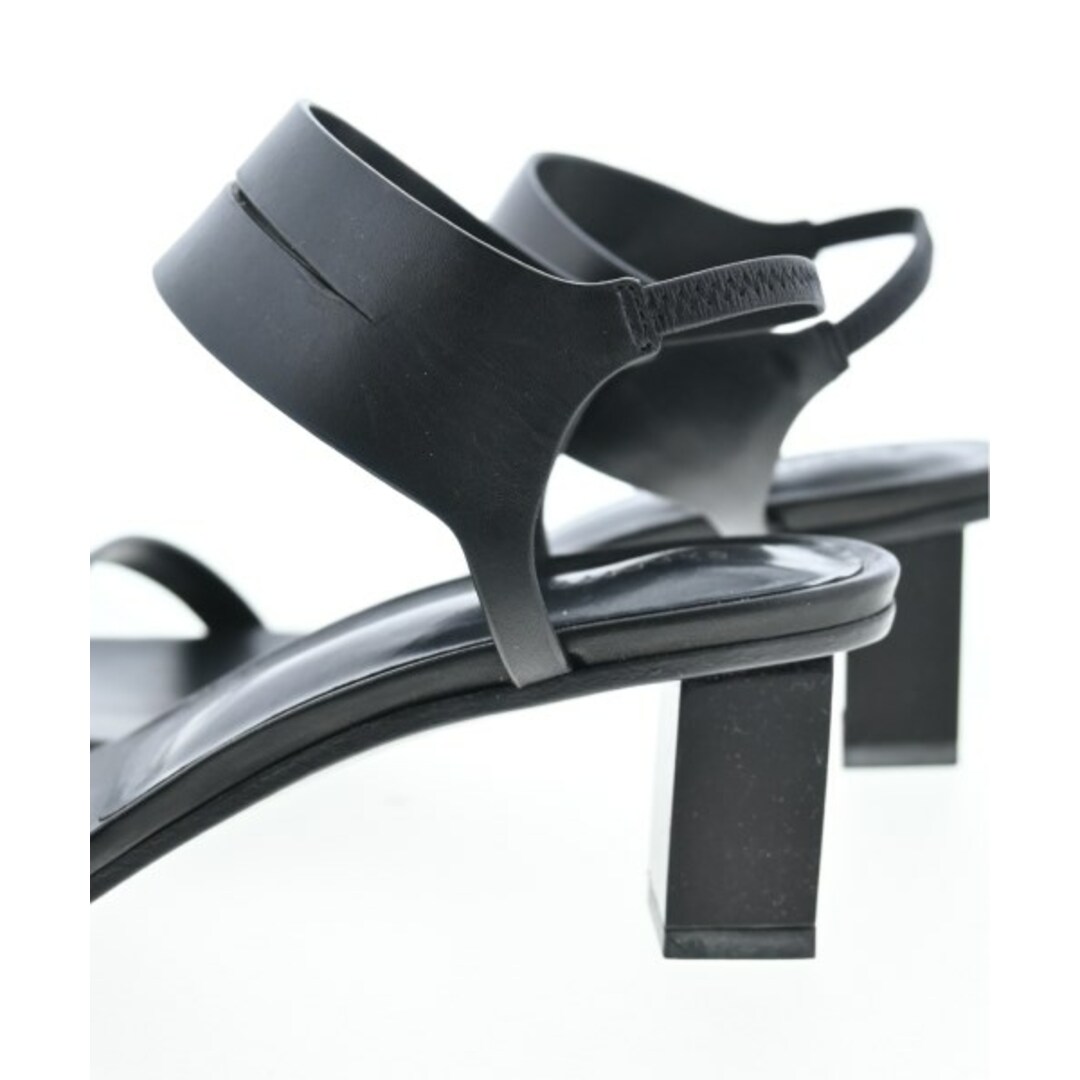 CARRITZ カーリッツ サンダル EU36(22.5cm位) 黒 【古着】【中古】 レディースの靴/シューズ(サンダル)の商品写真