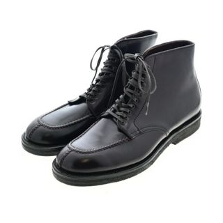 オールデン(Alden)のALDEN オールデン ブーツ 9(27.5cm位) 紫系 【古着】【中古】(ブーツ)