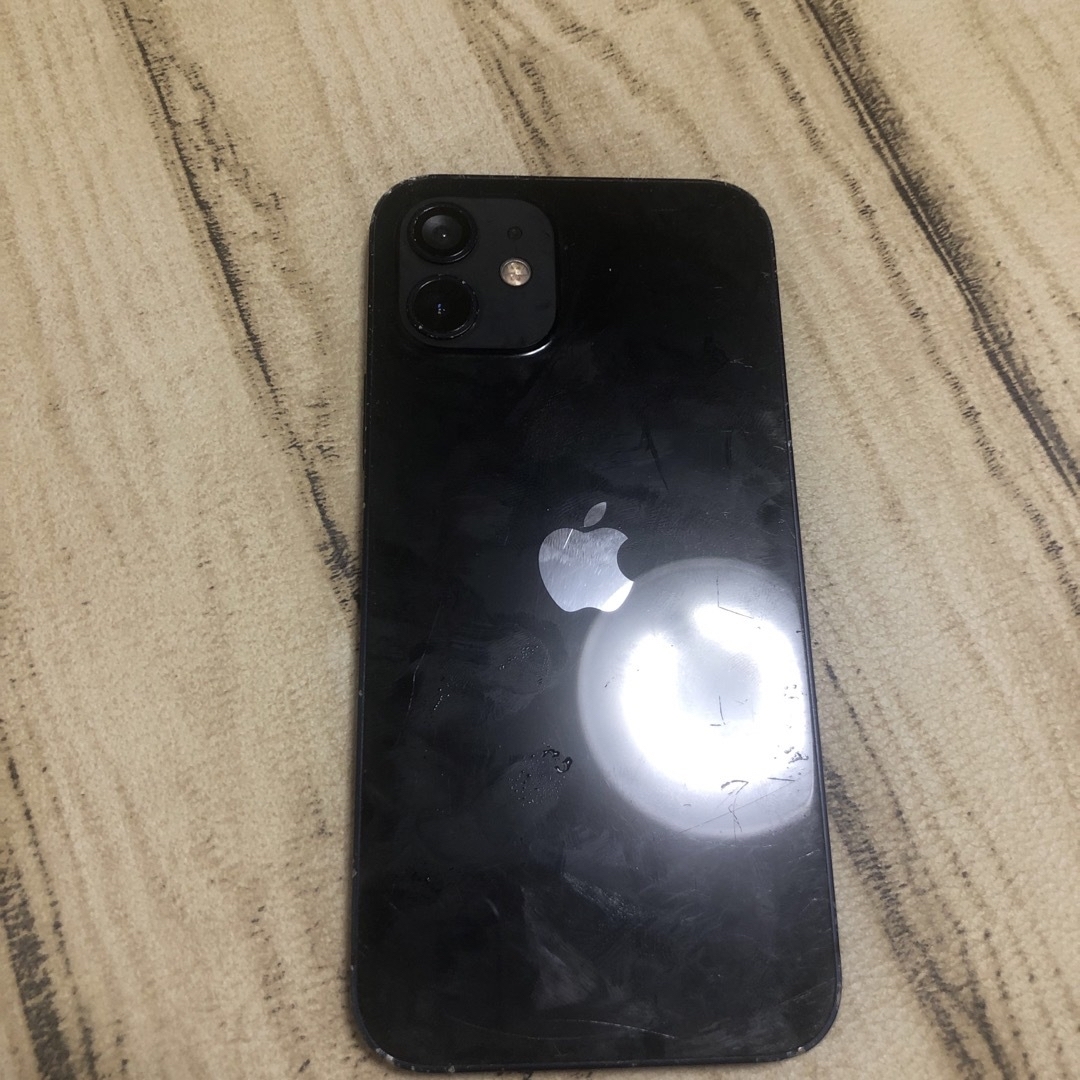 iPhone12 ブラック 64 GB SIMフリー スマホ/家電/カメラのスマートフォン/携帯電話(スマートフォン本体)の商品写真