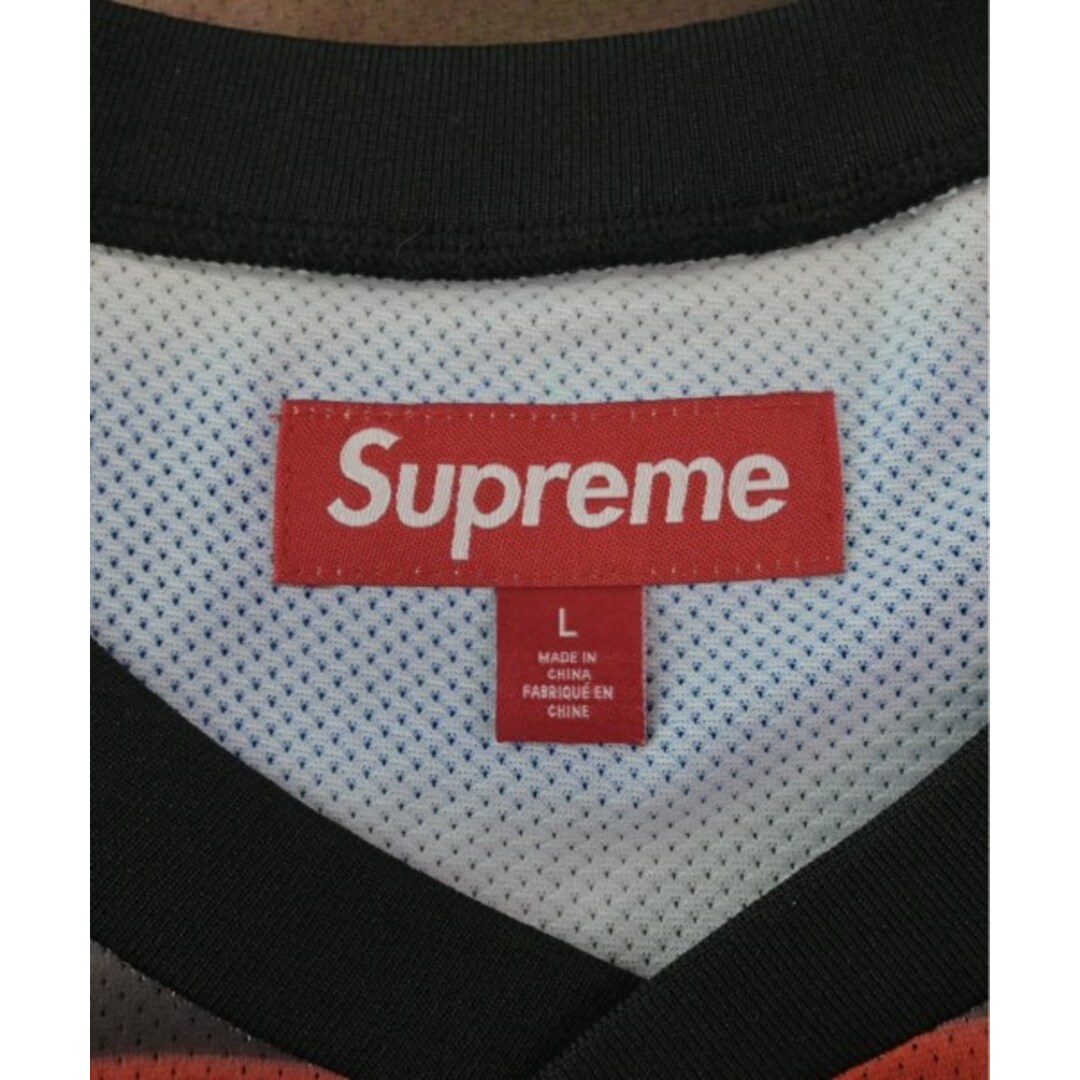 Supreme(シュプリーム)のSupreme シュプリーム Tシャツ・カットソー L オレンジx青x茶x赤等 【古着】【中古】 メンズのトップス(Tシャツ/カットソー(半袖/袖なし))の商品写真