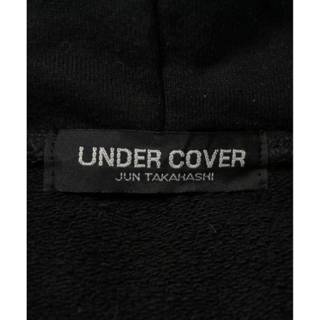 UNDERCOVER(アンダーカバー)のUNDER COVER アンダーカバー パーカー 1(S位) 黒 【古着】【中古】 メンズのトップス(パーカー)の商品写真