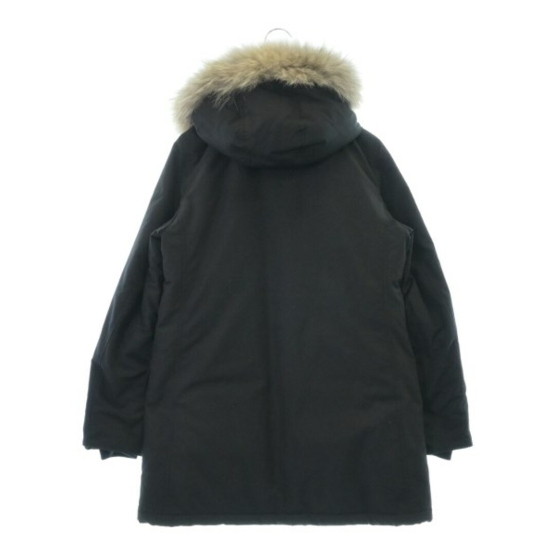 WOOLRICH(ウールリッチ)のWOOLRICH ウールリッチ ダウンコート S 黒 【古着】【中古】 レディースのジャケット/アウター(ダウンコート)の商品写真