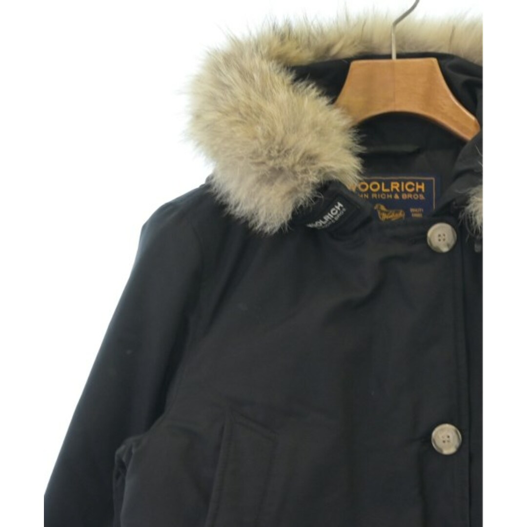 WOOLRICH(ウールリッチ)のWOOLRICH ウールリッチ ダウンコート S 黒 【古着】【中古】 レディースのジャケット/アウター(ダウンコート)の商品写真