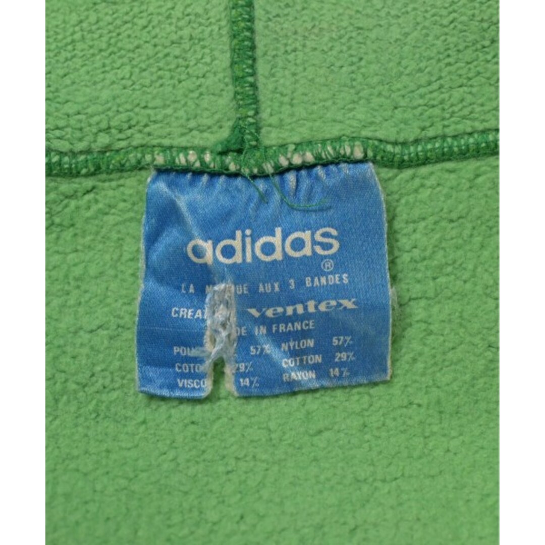 adidas(アディダス)のadidas アディダス パーカー -(S位) 緑 【古着】【中古】 メンズのトップス(パーカー)の商品写真