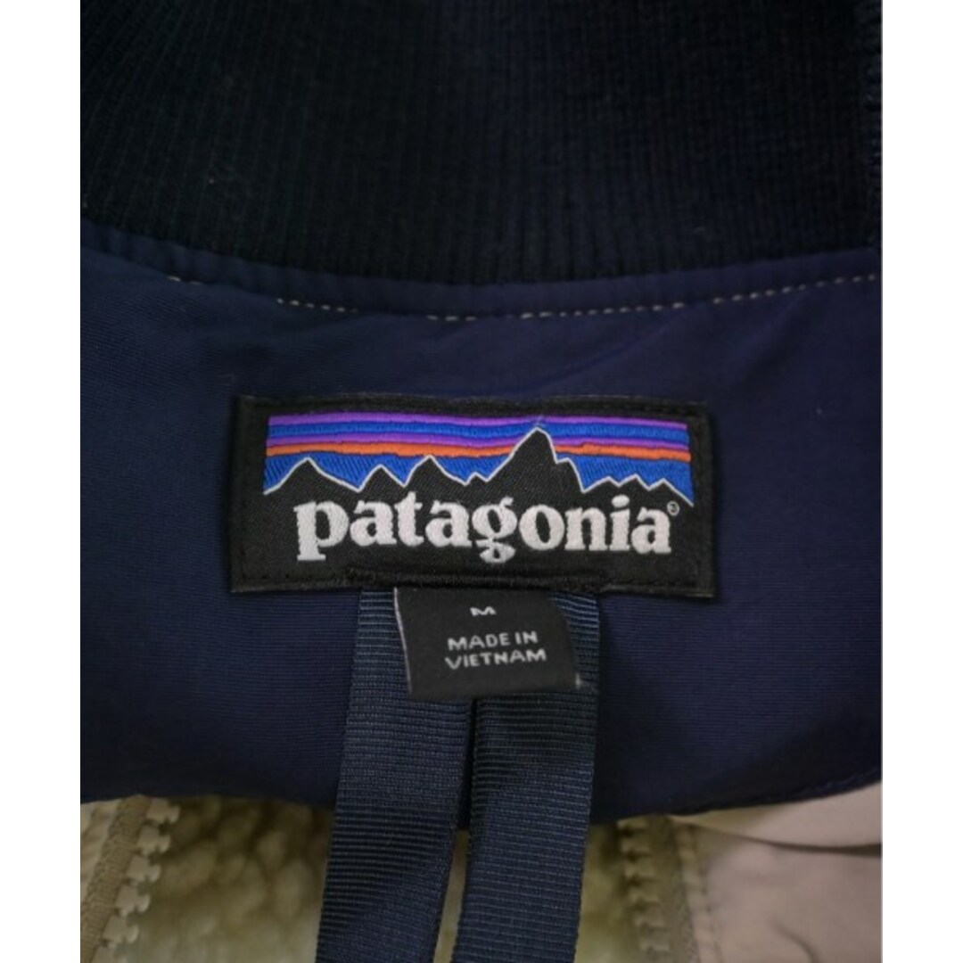 patagonia(パタゴニア)のpatagonia パタゴニア ブルゾン（その他） M ベージュx紺 【古着】【中古】 メンズのジャケット/アウター(その他)の商品写真