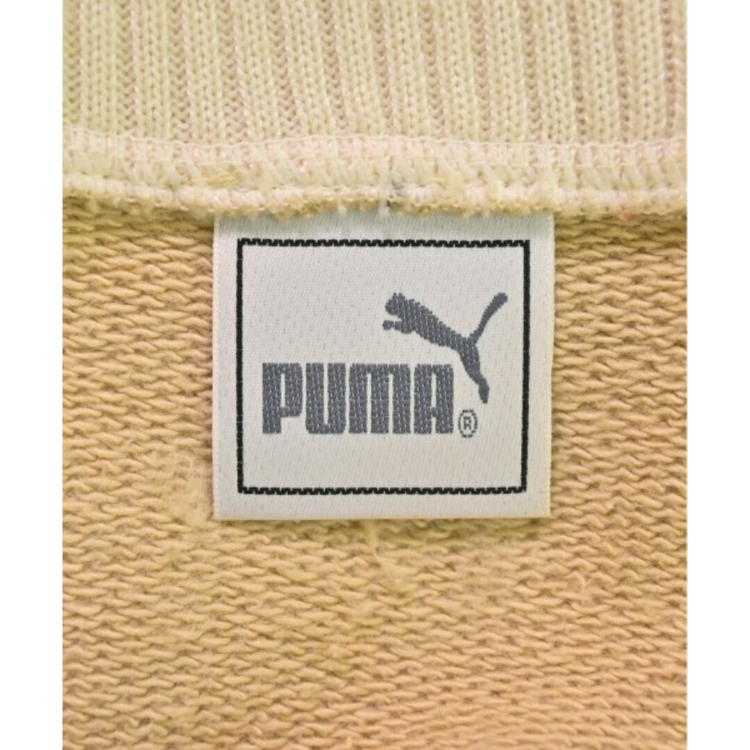 PUMA(プーマ)のPUMA プーマ スウェット M ベージュ 【古着】【中古】 レディースのトップス(トレーナー/スウェット)の商品写真