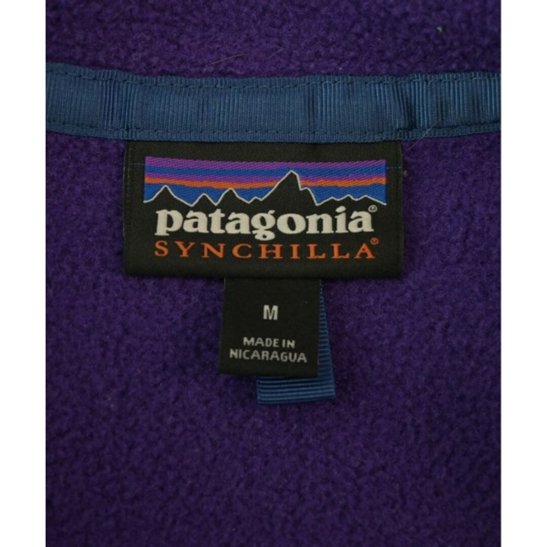 patagonia(パタゴニア)のpatagonia パタゴニア スウェット M 紫 【古着】【中古】 メンズのトップス(スウェット)の商品写真