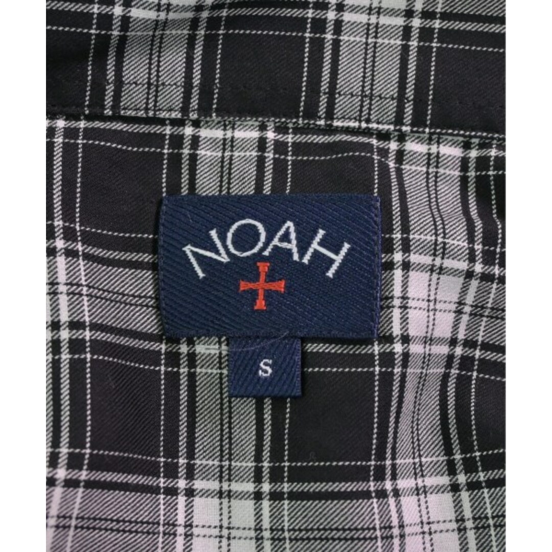 Noah ノア カジュアルシャツ S 黒x白xグレー(チェック) 【古着】【中古】 メンズのトップス(シャツ)の商品写真