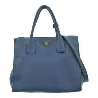 プラダ(PRADA)のPRADA プラダ トートバッグ - 青 【古着】【中古】(トートバッグ)