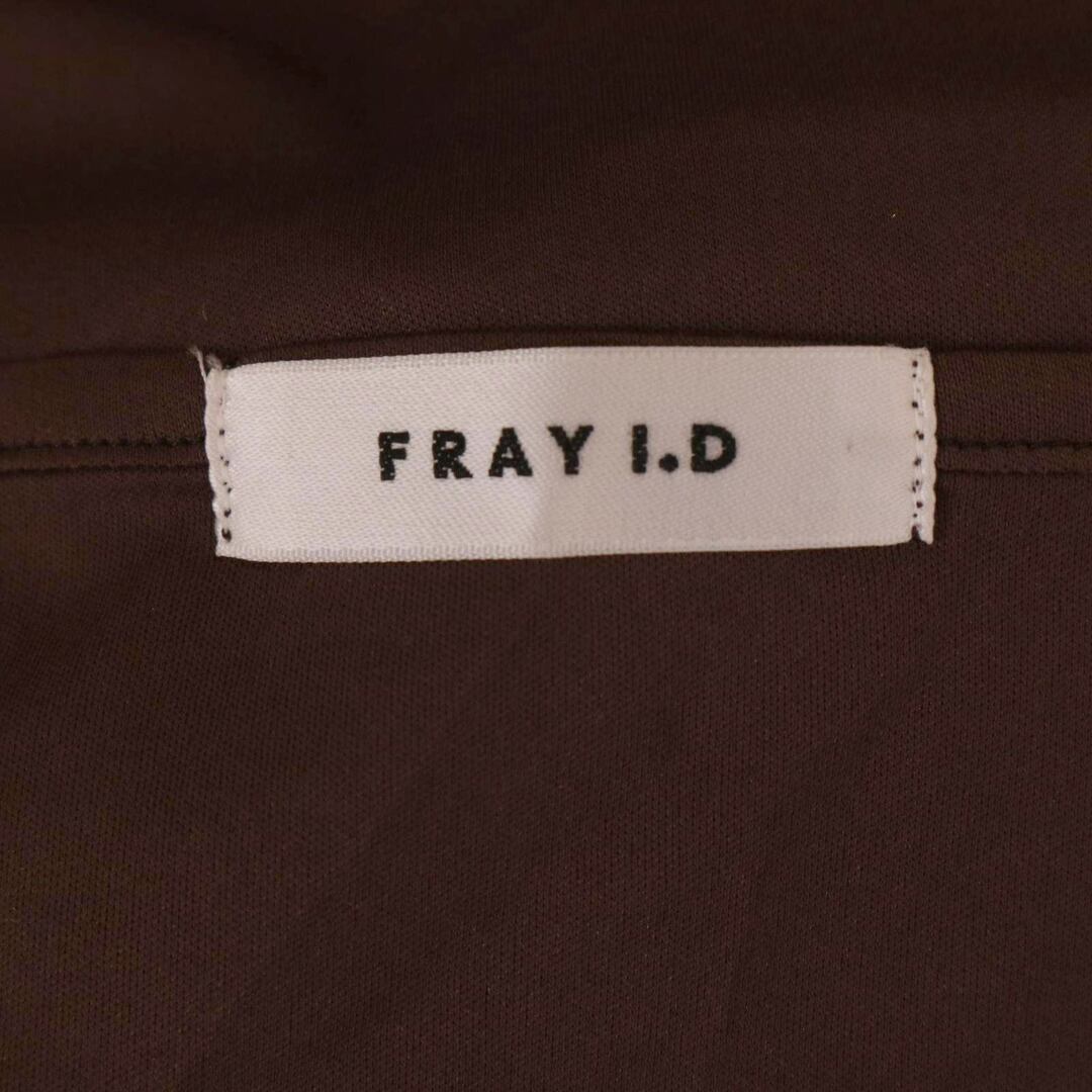 FRAY I.D(フレイアイディー)のFRAY ID スクエアネックベロアワンピース FWFO215211 レディースのワンピース(ロングワンピース/マキシワンピース)の商品写真