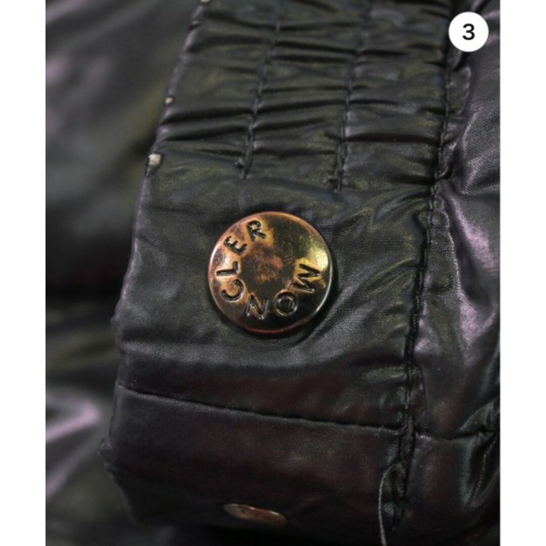 MONCLER(モンクレール)のMONCLER モンクレール ダウンジャケット/ダウンベスト 1(S位) 黒 【古着】【中古】 メンズのジャケット/アウター(ダウンジャケット)の商品写真
