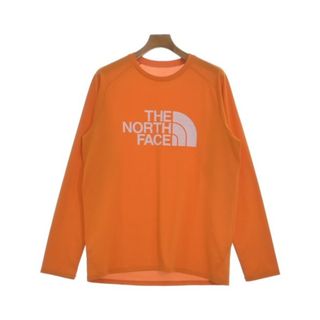 THE NORTH FACE Tシャツ・カットソー XL オレンジ 【古着】【中古】(Tシャツ/カットソー(半袖/袖なし))