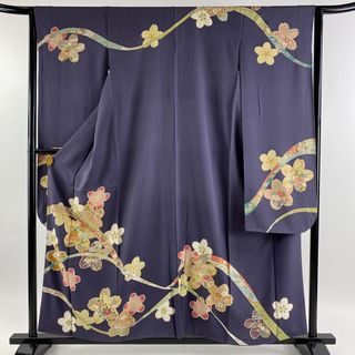 振袖 身丈156.5cm 裄丈62.5cm 正絹 秀品 【中古】(着物)