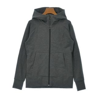 DESCENTE - DESCENTE デサント パーカー M グレー 【古着】【中古】