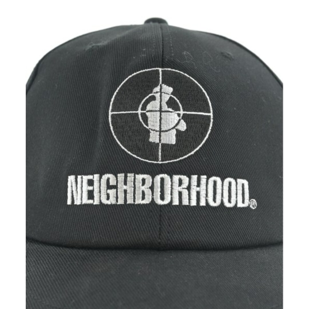 NEIGHBORHOOD(ネイバーフッド)のNEIGHBORHOOD ネイバーフッド キャップ F 黒 【古着】【中古】 メンズの帽子(キャップ)の商品写真