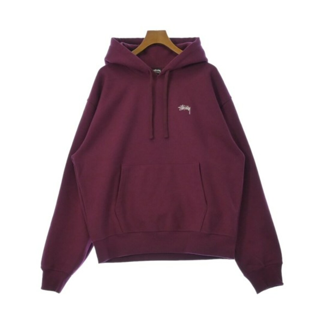 STUSSY(ステューシー)のSTUSSY ステューシー パーカー L 紫 【古着】【中古】 メンズのトップス(パーカー)の商品写真