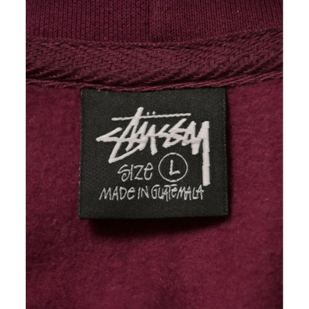 STUSSY(ステューシー)のSTUSSY ステューシー パーカー L 紫 【古着】【中古】 メンズのトップス(パーカー)の商品写真