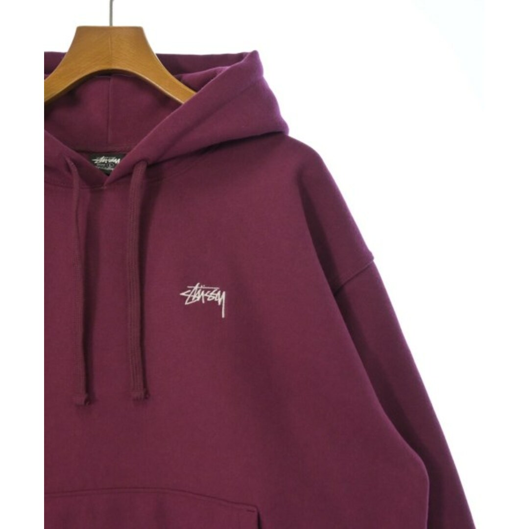 STUSSY(ステューシー)のSTUSSY ステューシー パーカー L 紫 【古着】【中古】 メンズのトップス(パーカー)の商品写真