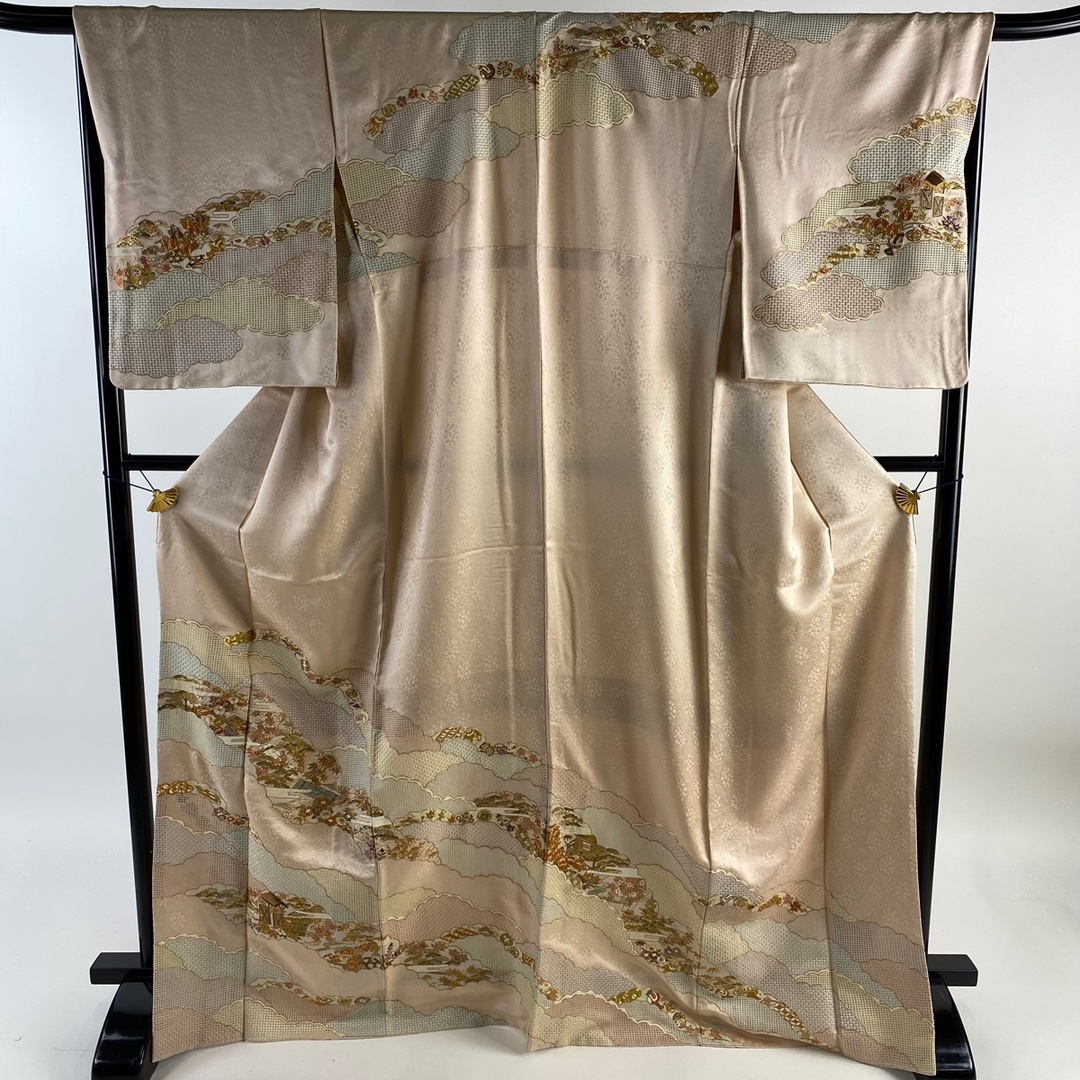 訪問着 身丈170.5cm 裄丈66.5cm 正絹 美品 名品 【中古】 レディースの水着/浴衣(着物)の商品写真