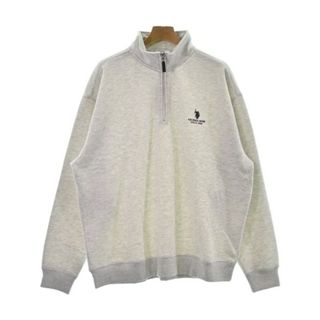 U.S. POLO ASSN. - U.S.POLO ASSN. スウェット LL(XL位) グレー 【古着】【中古】