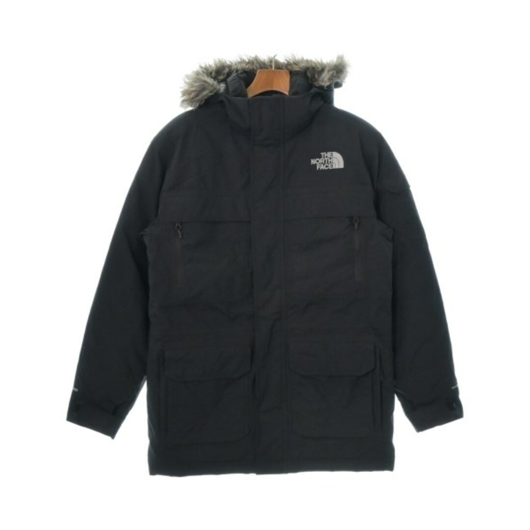 THE NORTH FACE ダウンジャケット/ダウンベスト S 黒 【古着】【中古】 メンズのジャケット/アウター(ダウンジャケット)の商品写真