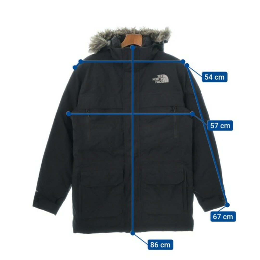 THE NORTH FACE ダウンジャケット/ダウンベスト S 黒 【古着】【中古】 メンズのジャケット/アウター(ダウンジャケット)の商品写真