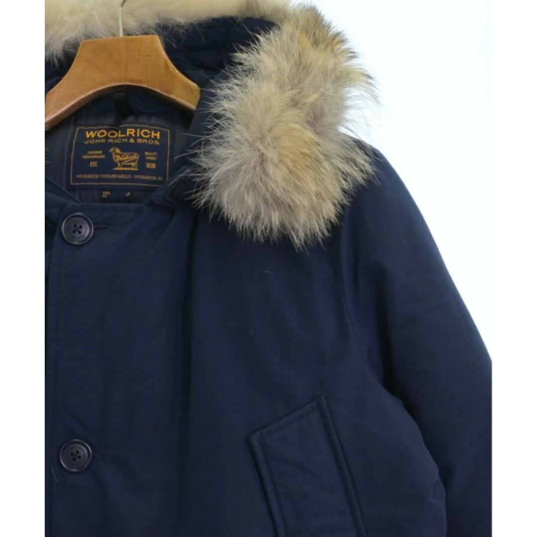 WOOLRICH(ウールリッチ)のWOOLRICH ウールリッチ ダウンコート M 紺 【古着】【中古】 メンズのジャケット/アウター(その他)の商品写真