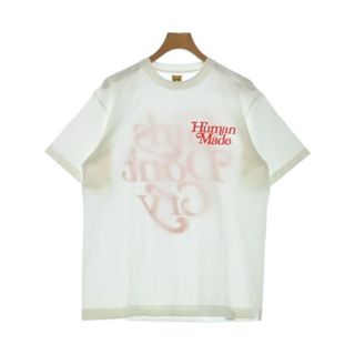 ヒューマンメイド(HUMAN MADE)のHUMAN MADE ヒューマンメイド Tシャツ・カットソー L 白 【古着】【中古】(Tシャツ/カットソー(半袖/袖なし))