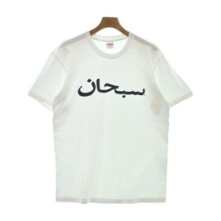 Supreme - Supreme シュプリーム Tシャツ・カットソー M 白 【古着】【中古】