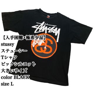 ステューシー(STUSSY)の【入手困難】STUSSY Tシャツ XL 大きいサイズ ビックシルエット 希少品(Tシャツ/カットソー(半袖/袖なし))