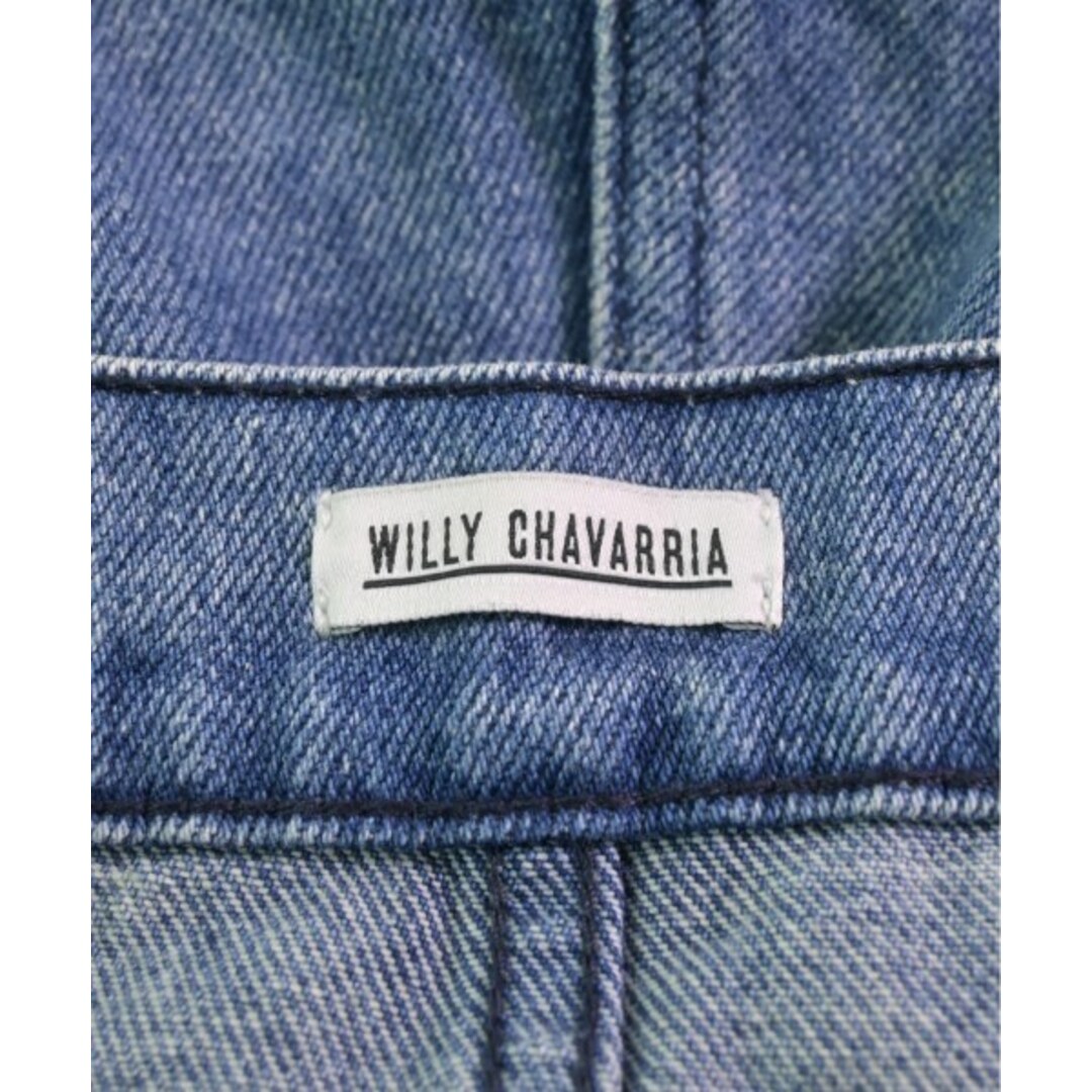 WILLY CHAVARRIA(ウィリーチャバリア)のWILLY CHAVARRIA デニムパンツ XS インディゴ(デニム) 【古着】【中古】 メンズのパンツ(デニム/ジーンズ)の商品写真