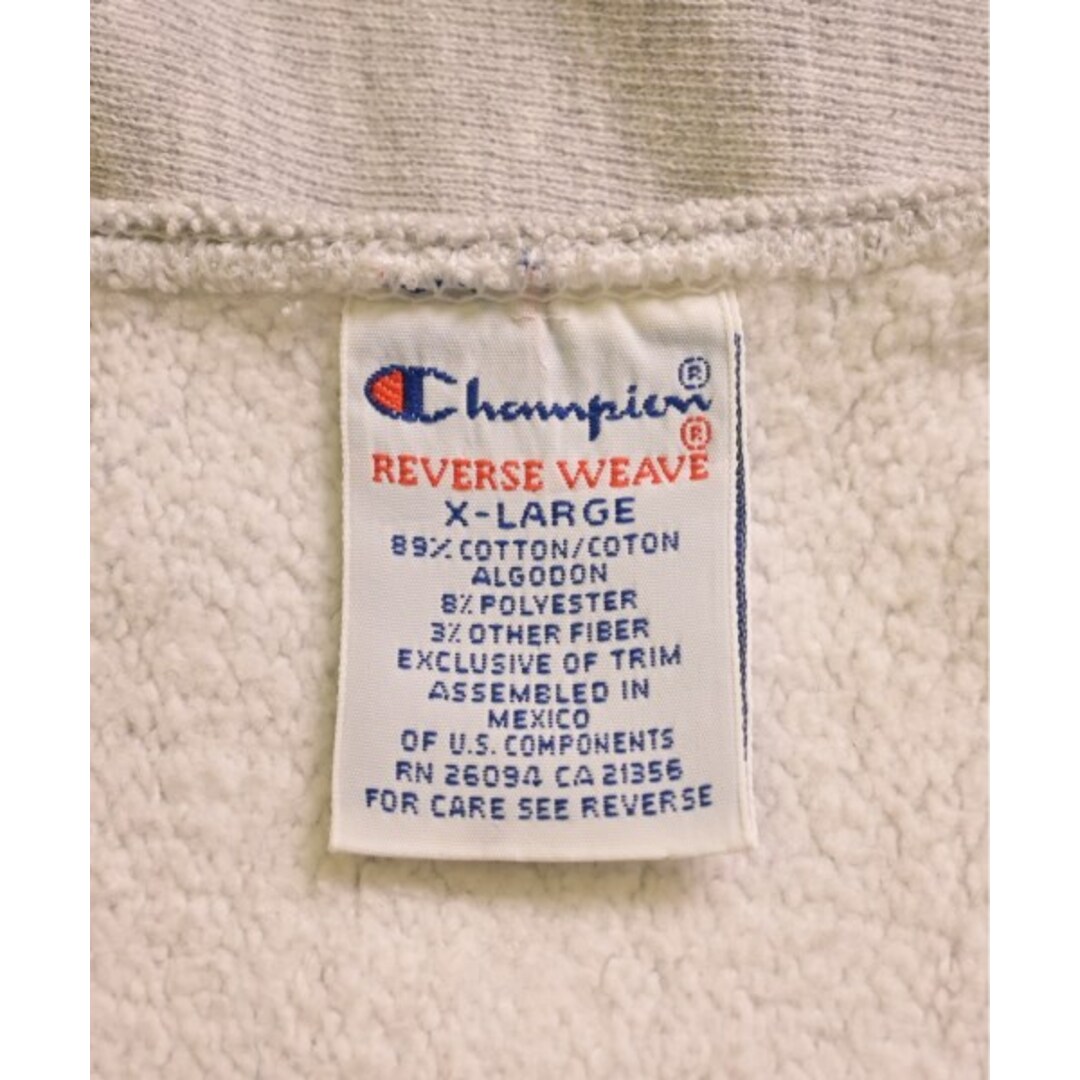 Champion(チャンピオン)のCHAMPION チャンピオン スウェット XL グレー 【古着】【中古】 メンズのトップス(スウェット)の商品写真