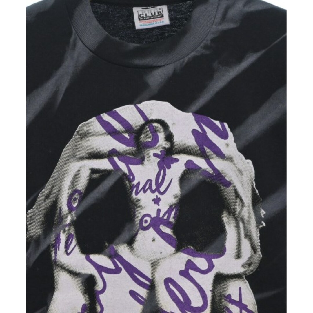 TENDERLOIN(テンダーロイン)のTENDERLOIN Tシャツ・カットソー M 黒xグレー(総柄) 【古着】【中古】 メンズのトップス(Tシャツ/カットソー(半袖/袖なし))の商品写真