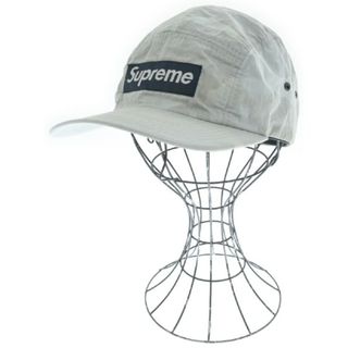 シュプリーム(Supreme)のSupreme シュプリーム キャップ - グレー(総柄) 【古着】【中古】(キャップ)