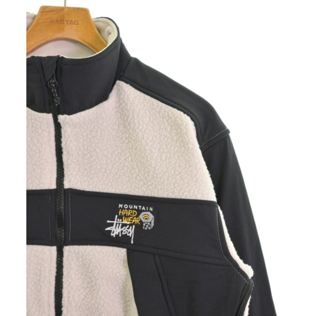 STUSSY(ステューシー)のSTUSSY ステューシー ブルゾン（その他） S 白x黒(総柄) 【古着】【中古】 メンズのジャケット/アウター(その他)の商品写真