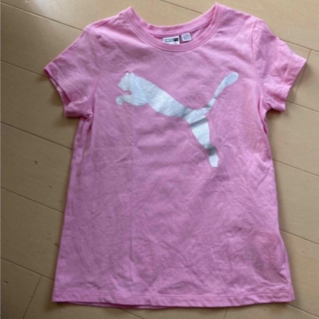 PUMA(プーマ)のプーマ　Tシャツ　US S 7/8 キッズ/ベビー/マタニティのキッズ服女の子用(90cm~)(Tシャツ/カットソー)の商品写真
