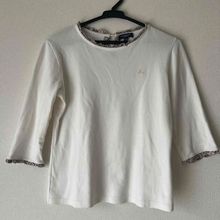 バーバリー(BURBERRY)の美品BURBERRY7部袖Tシャツ160(Tシャツ/カットソー)