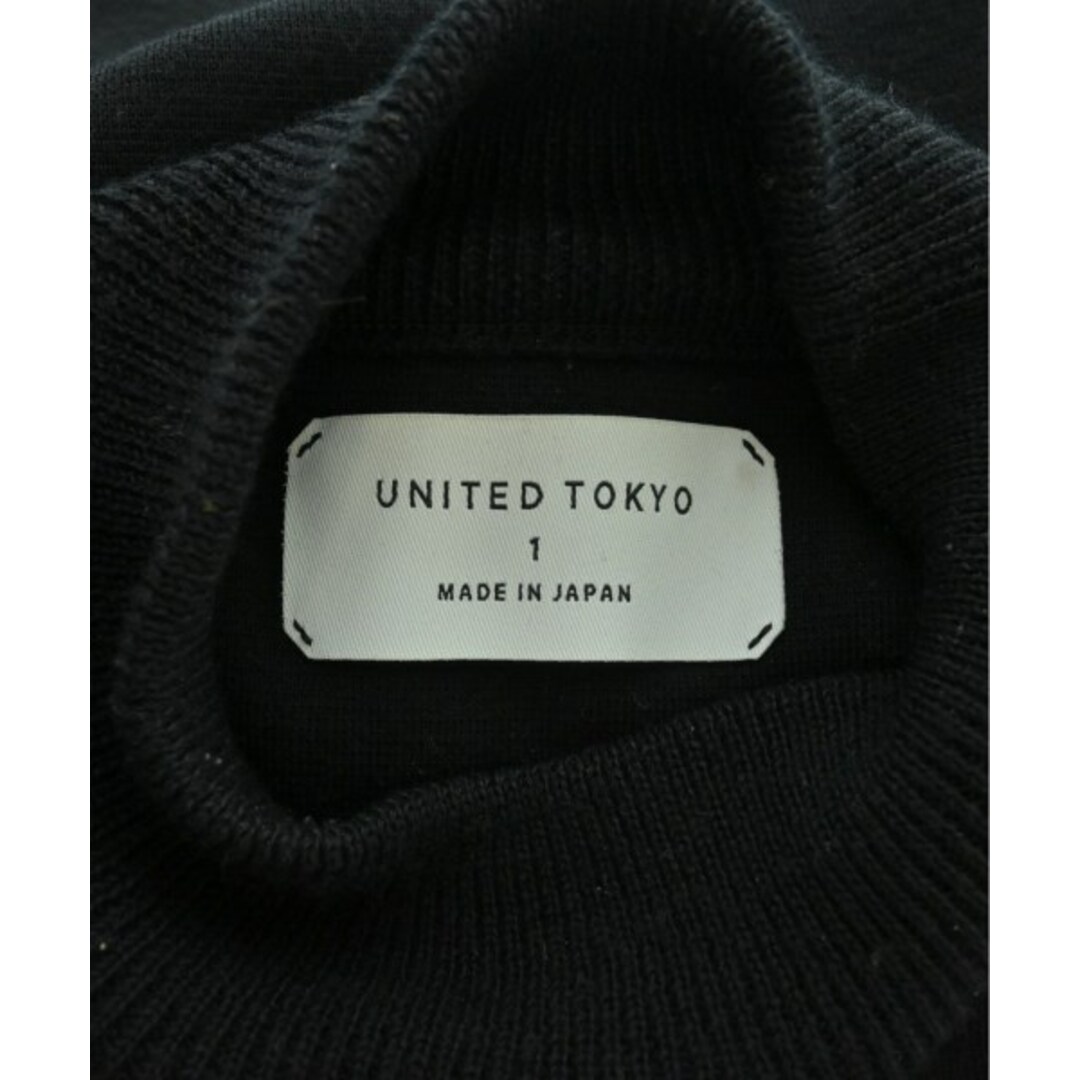 UNITED TOKYO(ユナイテッドトウキョウ)のUNITED TOKYO ニット・セーター 1(S位) 黒 【古着】【中古】 メンズのトップス(ニット/セーター)の商品写真