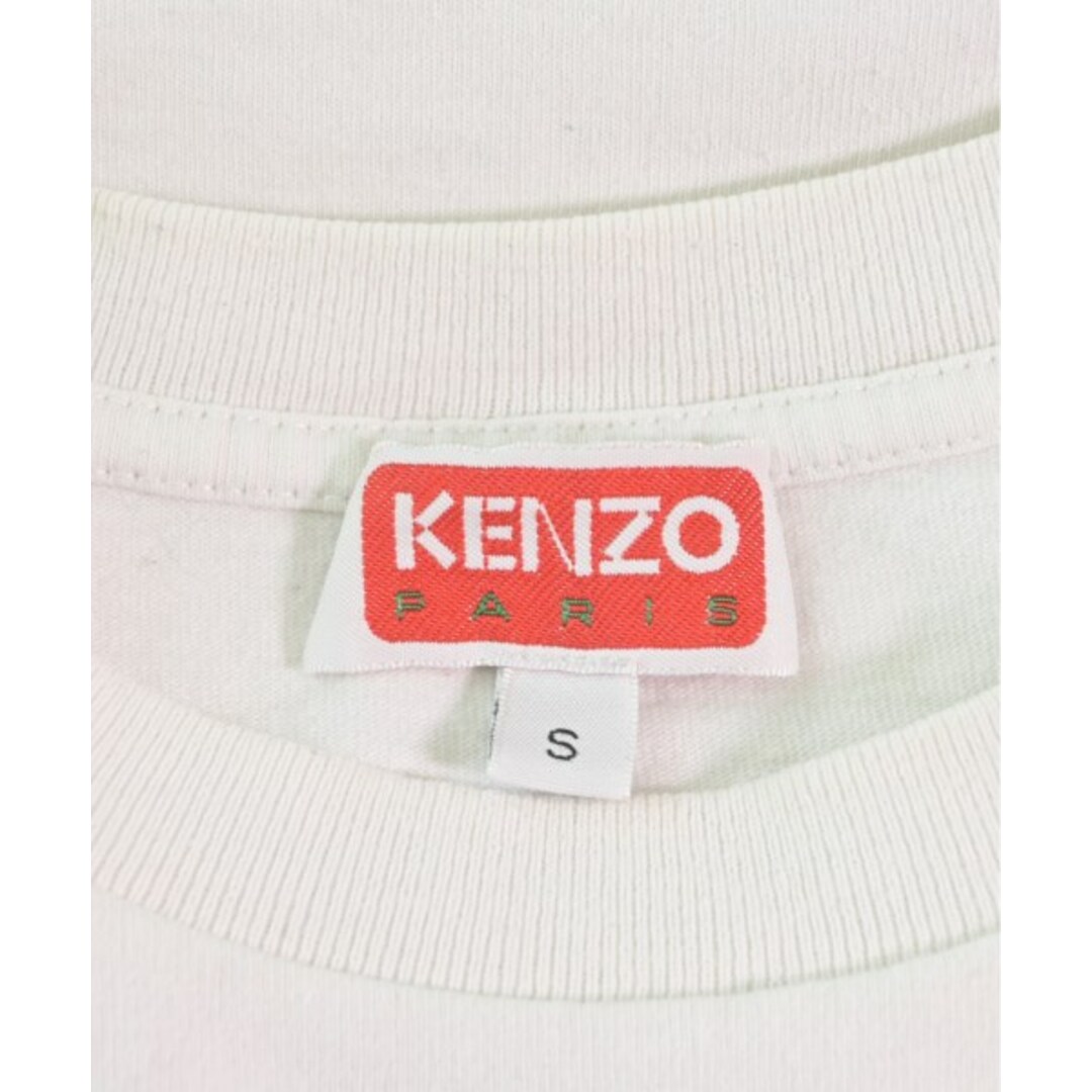 KENZO(ケンゾー)のKENZO ケンゾー Tシャツ・カットソー S 白 【古着】【中古】 メンズのトップス(Tシャツ/カットソー(半袖/袖なし))の商品写真