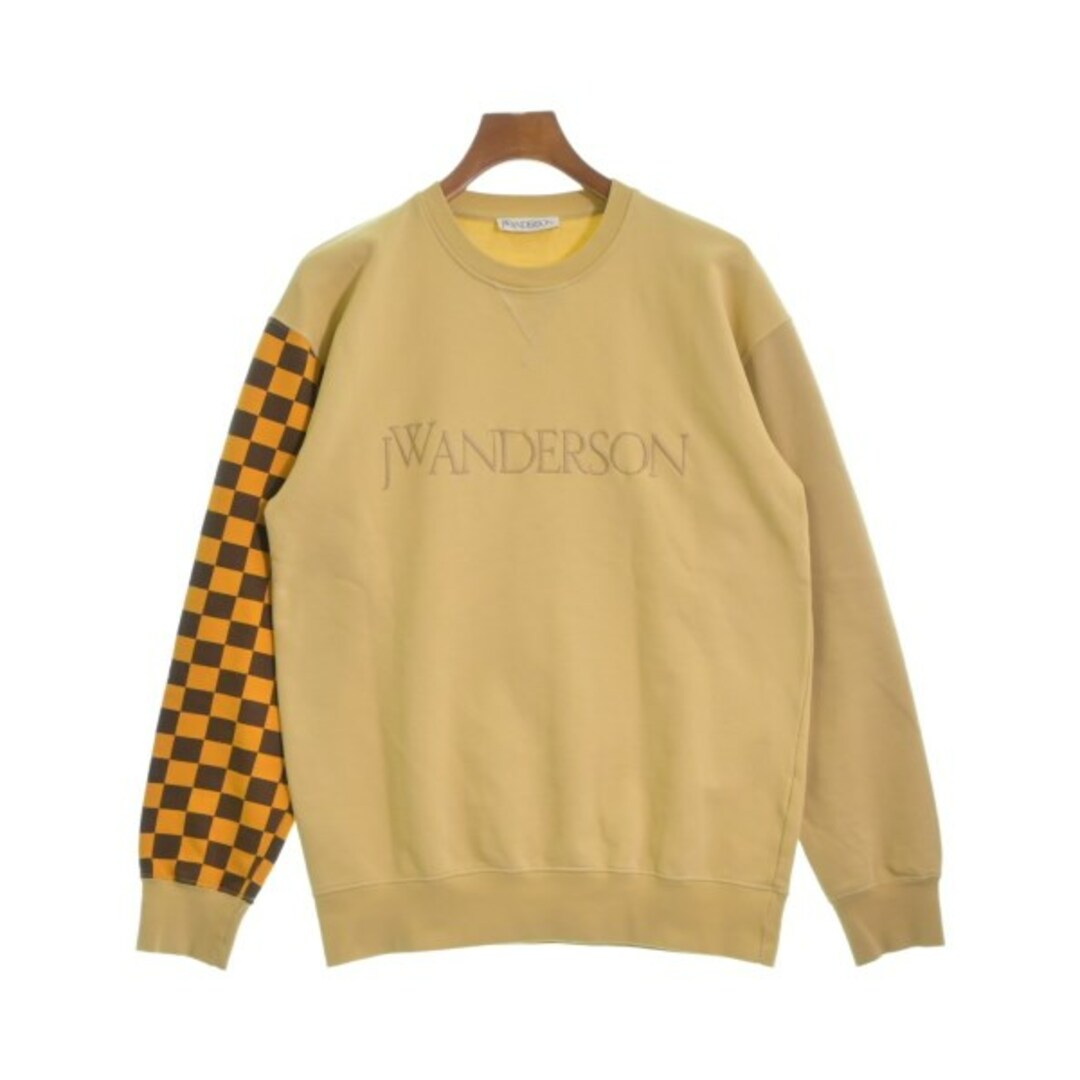 J.W.ANDERSON(ジェイダブリューアンダーソン)のJW Anderson スウェット S ベージュxオレンジx茶 【古着】【中古】 メンズのトップス(スウェット)の商品写真