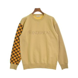 J.W.ANDERSON - JW Anderson スウェット S ベージュxオレンジx茶 【古着】【中古】