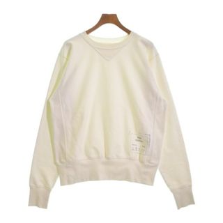 Maison Margiela メゾンマルジェラ スウェット L 白 【古着】【中古】(スウェット)