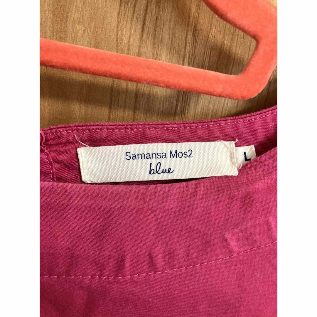 SM2(サマンサモスモス)のサマンサモスモス　袖フリル　Tシャツ レディースのトップス(Tシャツ(半袖/袖なし))の商品写真