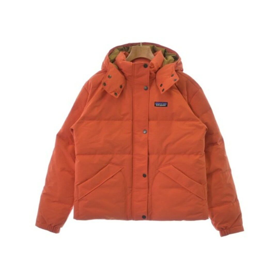 patagonia(パタゴニア)のpatagonia パタゴニア ダウンジャケット/ダウンベスト M オレンジ 【古着】【中古】 レディースのジャケット/アウター(ダウンジャケット)の商品写真