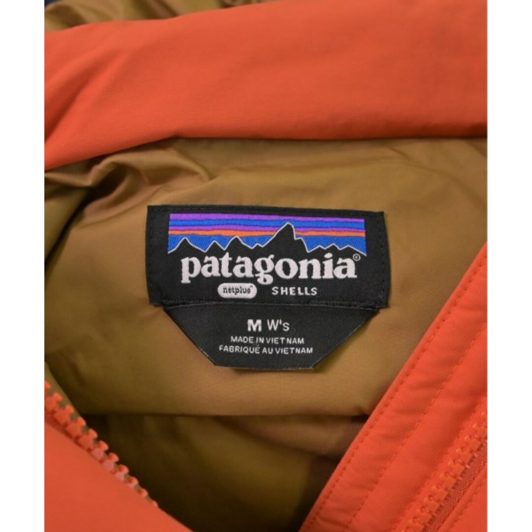 patagonia(パタゴニア)のpatagonia パタゴニア ダウンジャケット/ダウンベスト M オレンジ 【古着】【中古】 レディースのジャケット/アウター(ダウンジャケット)の商品写真