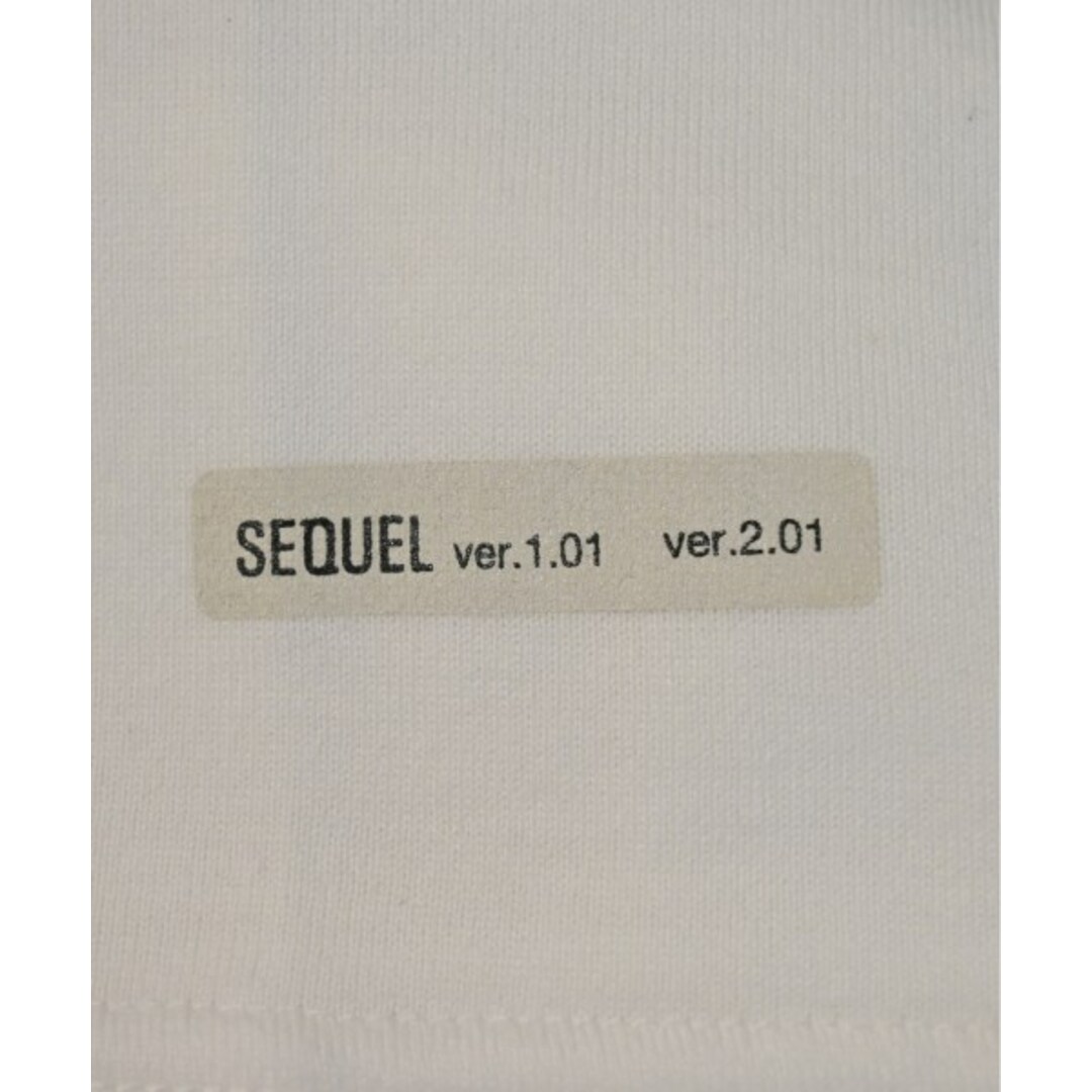 SEQUEL(シークエル)のSEQUEL シークエル Tシャツ・カットソー S 白 【古着】【中古】 メンズのトップス(Tシャツ/カットソー(半袖/袖なし))の商品写真