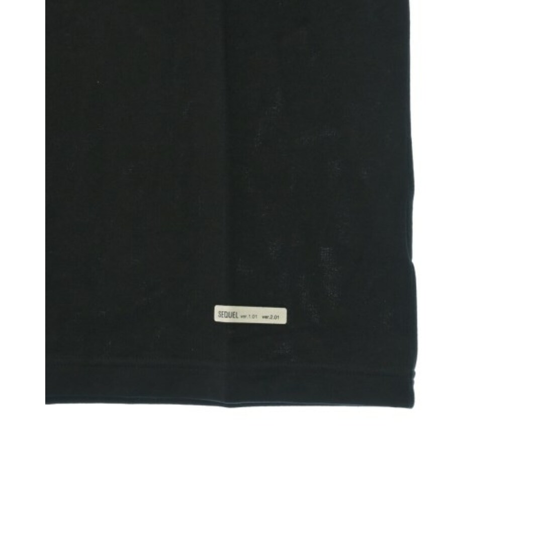 SEQUEL(シークエル)のSEQUEL シークエル Tシャツ・カットソー S 黒 【古着】【中古】 メンズのトップス(Tシャツ/カットソー(半袖/袖なし))の商品写真