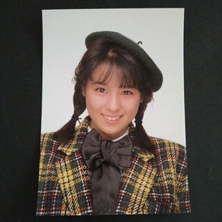 1987　ハローアーティスト☆伊藤美紀☆プロフィールカード　フォト写真(アイドルグッズ)