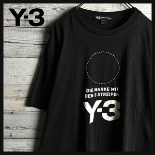 ワイスリー(Y-3)の【即完売モデル】Y-3 ☆ 刺繍ビッグロゴ入り 定番カラー 半袖Tシャツ(Tシャツ/カットソー(半袖/袖なし))